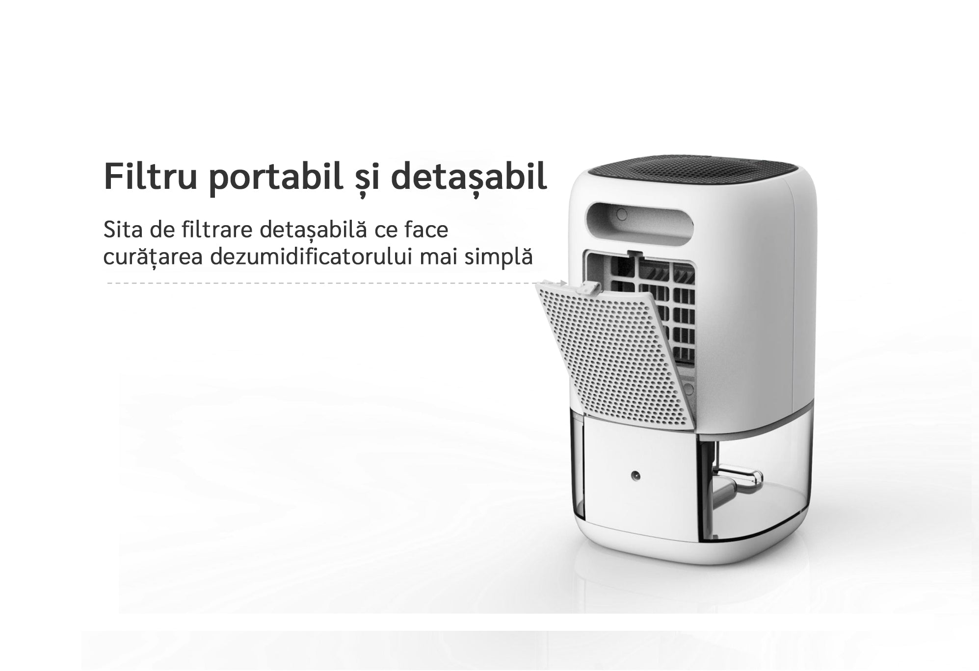 Rezervor detașabil și carcasă compactă pentru Evoair Humix 300